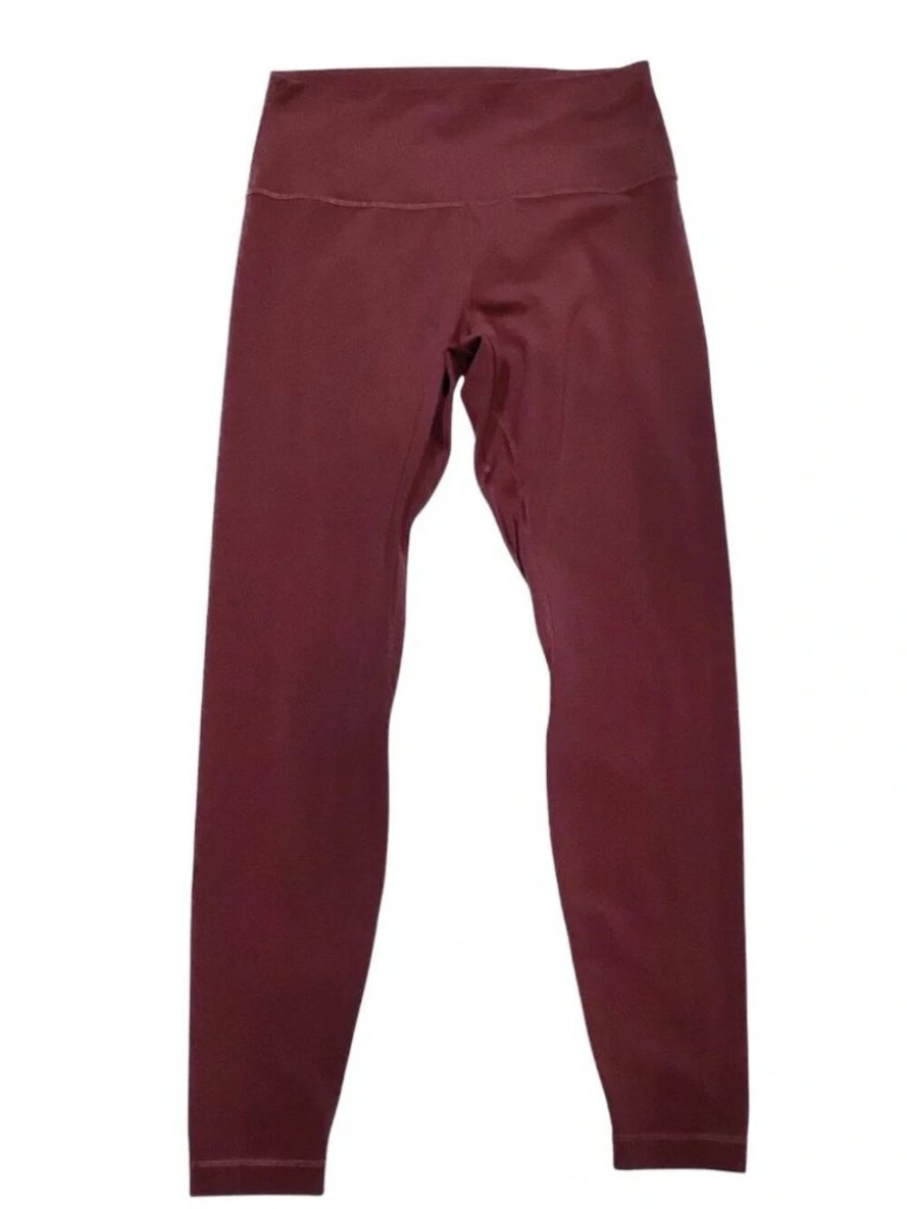 Lululemon Align High Rise Pant 28” Nulu Fabric Red Merlot I Size 14 - Picture 4 of 8